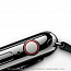 Защитное стекло для Apple Watch 38 мм на весь экран противоударное Lito-9 3D черное