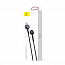 Кабель USB - Lightning для зарядки iPhone 1 м 2.1А с угловым штекером Baseus Maruko черный