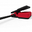 Наушники беспроводные Bluetooth Pioneer SE-CL5BT вакуумные с микрофоном для спорта черно-красные