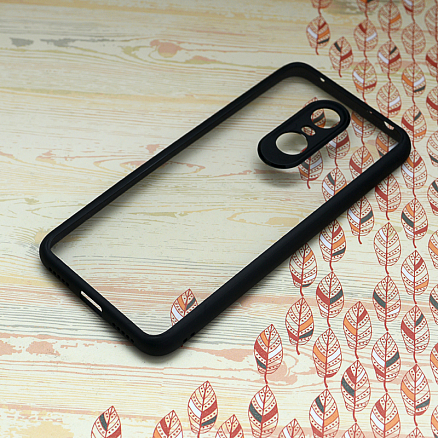 Чехол для Xiaomi Redmi 5 Plus гибридный iPaky Letou прозрачно-черный
