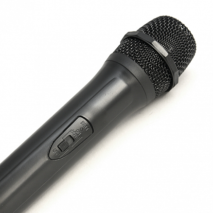 Портативная колонка ISA Sardine A9 с микрофоном для караоке черная