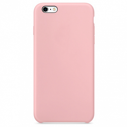 Чехол для iPhone 6, 6S силиконовый розовый