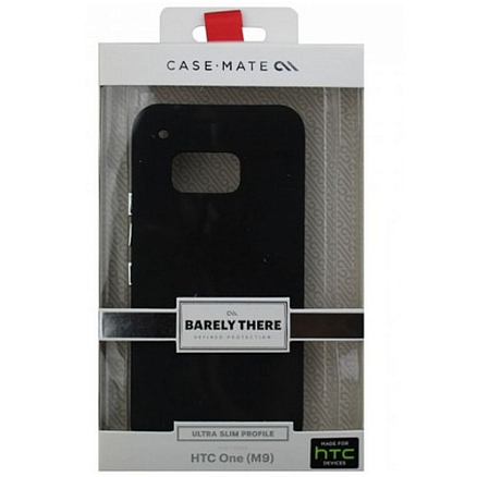Чехол для HTC One M9 пластиковый тонкий Case-mate (США) Barely There черный