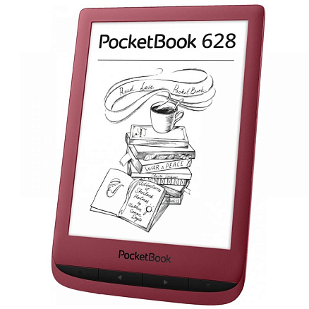 Электронная книга Pocketbook 628 с подсветкой бордовая