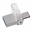 Флешка Kingston DataTraveler microDuo 3С 32Gb два разъема USB 3.0 OTG и Type-C