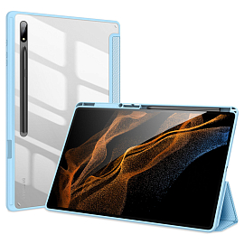 Чехол для Samsung Galaxy Tab S8 Ultra 14.6 SM-X900, SM-X906 книжка Dux Ducis Toby голубой