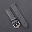 Ремешок-браслет для Samsung Galaxy Watch 46 мм, Gear S3 кожаный Nova Dull черный