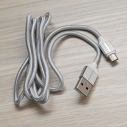 Зарядное устройство сетевое с USB входом 3А и MicroUSB кабелем Ldnio A1302Q (быстрая зарядка QC 3.0) белое