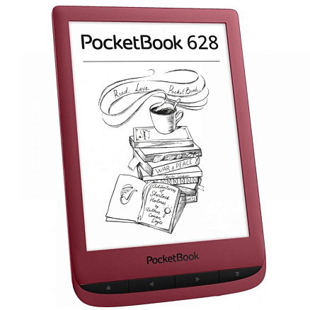 Электронная книга Pocketbook 628 с подсветкой бордовая