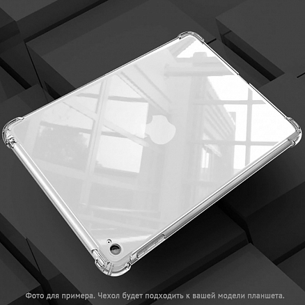 Чехол для iPad Air 2 гелевый с загибом на экран Costa Line прозрачный