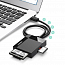 Картридер USB 3.0 универсальный длина 1 м Ugreen CR125 черный