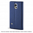 Чехол для Huawei P Smart кожаный - книжка GreenGo Smart Magnet темно-синий