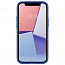 Чехол для iPhone 12 Mini силиконовый Spigen Cyrill Silicone синий