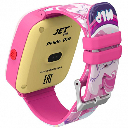 Детские умные часы с GPS трекером, камерой и Wi-Fi Jet Kid My Little Pony Pinkie Pie
