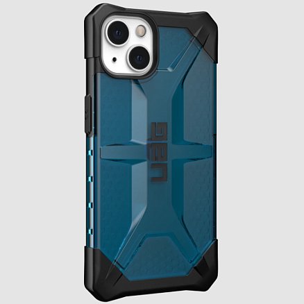 Чехол для iPhone 13 гибридный для экстремальной защиты Urban Armor Gear UAG Plasma синий