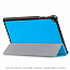 Чехол для Samsung Galaxy Tab A7 10.5 (2020) SM-T500, T505, T507 кожаный Nova-06 голубой