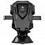 Держатель автомобильный на приборную панель телескопический Baseus Robot черный