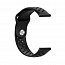 Ремешок-браслет для Samsung Galaxy Watch 42 мм, Active, Active 2 40 мм и 44 мм силиконовый Nova New Nike черный
