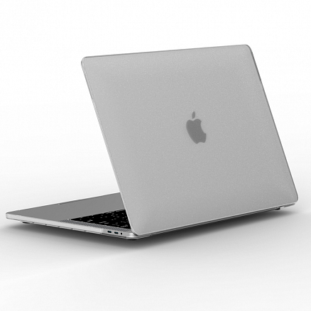 Чехол для Apple MacBook Air 13 (2018-2019) A1932, (2020) А2179 ультратонкий 0,8 мм WiWU матовый прозрачный