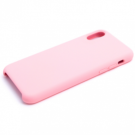 Чехол для iPhone X, XS силиконовый Remax Kellen розовый