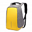 Рюкзак Ozuko Bobby 8798S с отделением для ноутбука до 14 дюймов и USB портом антивор серо-желтый