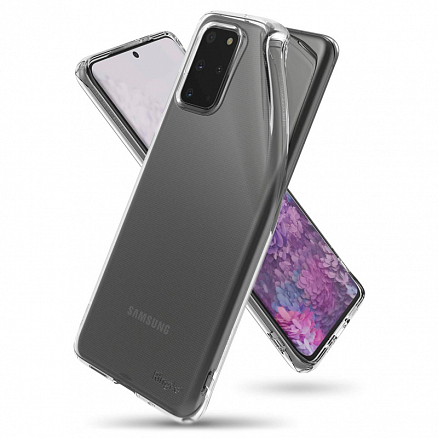 Чехол для Samsung Galaxy S20+ гелевый ультратонкий Ringke Air прозрачный