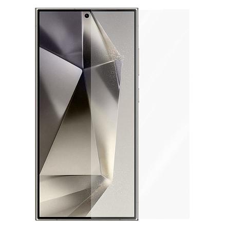 Защитное стекло для Samsung Galaxy S24 Ultra на весь экран противоударное WhiteStone Dome Glass EZ прозрачное