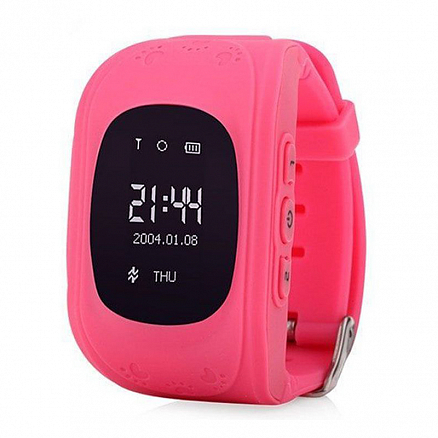 Детские умные часы с GPS трекером Smart Baby Watch Q50 розовые
