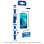Защитное стекло для Samsung Galaxy A13 4G, M13 4G, F13, A23 на весь экран противоударное Atomic Cool Ice 2.5D черное