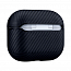 Чехол для наушников AirPods Pro для полной защиты Pitaka Air Pal Mini черно-серый