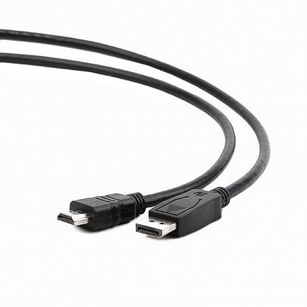 Кабель DisplayPort - HDMI (папа - папа) длина 3 м Cablexpert черный