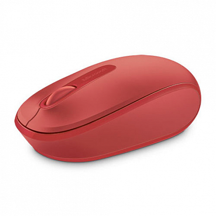 Мышь беспроводная Microsoft Mobile Mouse 1850 красная