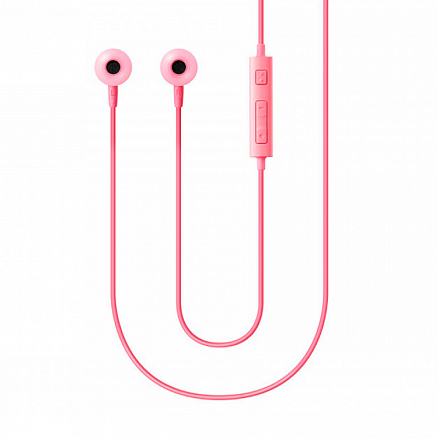 Наушники Samsung EO-HS1303 вакуумные с микрофоном и пультом розовые