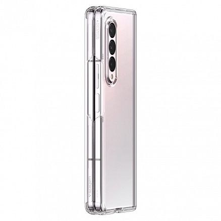 Чехол для Samsung Galaxy Z Fold 3 гибридный Spigen Ultra Hybrid прозрачный