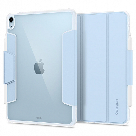 Чехол для iPad Air 2020, 2022 книжка Spigen Ultra Hybrid Pro голубой