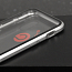Чехол для iPhone X, XS магнитный защита 360 градусов Magnetic Shield серебристый
