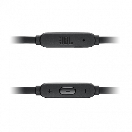 Наушники беспроводные Bluetooth JBL Tune T205BT вкладыши с микрофоном и пультом черные