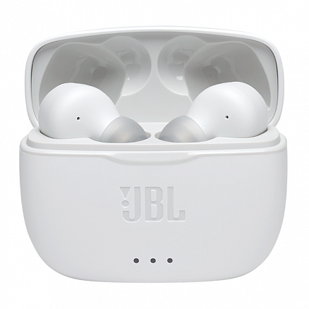Наушники беспроводные Bluetooth JBL Tune 215 TWS вакуумные с микрофоном белые