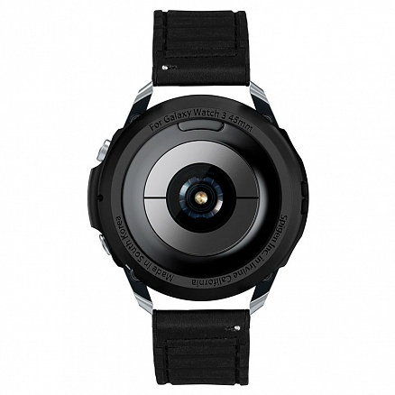 Чехол для Samsung Galaxy Watch 3 45 мм гелевый Spigen SGP Liquid Air черный
