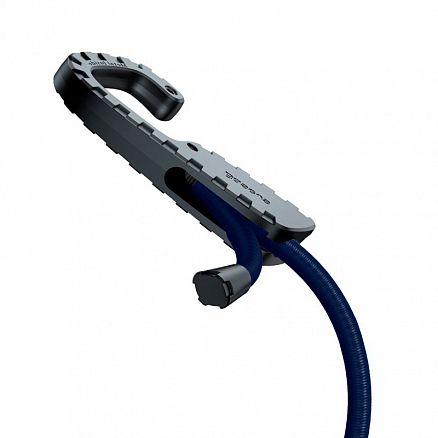 Веревка эластичная с крючками Baseus Multi-purpose длина 1.5 м темно-синяя