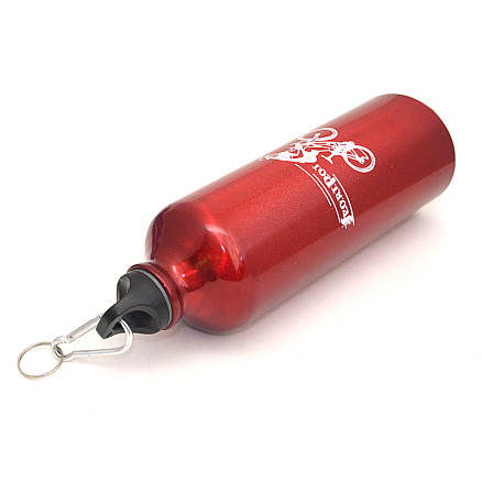 Бутылка для воды спортивная алюминиевая Sport Pot 750 мл красная