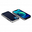 Чехол для iPhone 12 Mini гибридный Spigen SGP Neo Hybrid серебристо-синий