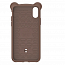 Чехол для iPhone XR силиконовый Baseus Bear коричневый 