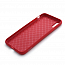 Чехол для iPhone X, XS гелевый Baseus Weaving красный
