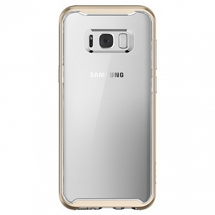 Чехол для Samsung Galaxy S8+ G955F гибридный Spigen SGP Neo Hybrid Crystal прозрачно-золотистый