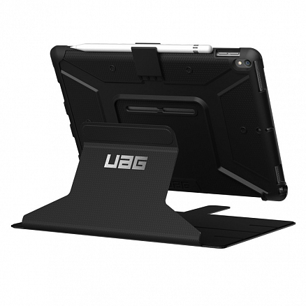 Чехол для iPad Pro 10.5, Air 2019 гибридный для экстремальной защиты - книжка Urban Armor Gear UAG Metropolis черный
