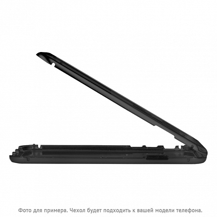 Чехол для Samsung Galaxy S9 магнитный GreenGo Magnetic прозрачно-черный