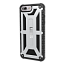 Чехол для iPhone 7 Plus, 8 Plus, 6 Plus, 6S Plus гибридный для экстремальной защиты Urban Armor Gear UAG Monarch черно-серебристый