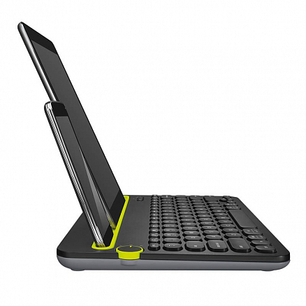 Клавиатура беспроводная Bluetooth для планшетов, смартфонов и ПК Logitech K480 универсальная черная