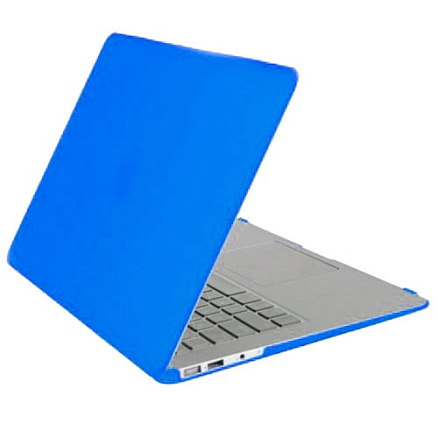 Чехол для Apple MacBook Air 13 A1466 дюймов пластиковый матовый Enkay Translucent Shell синий